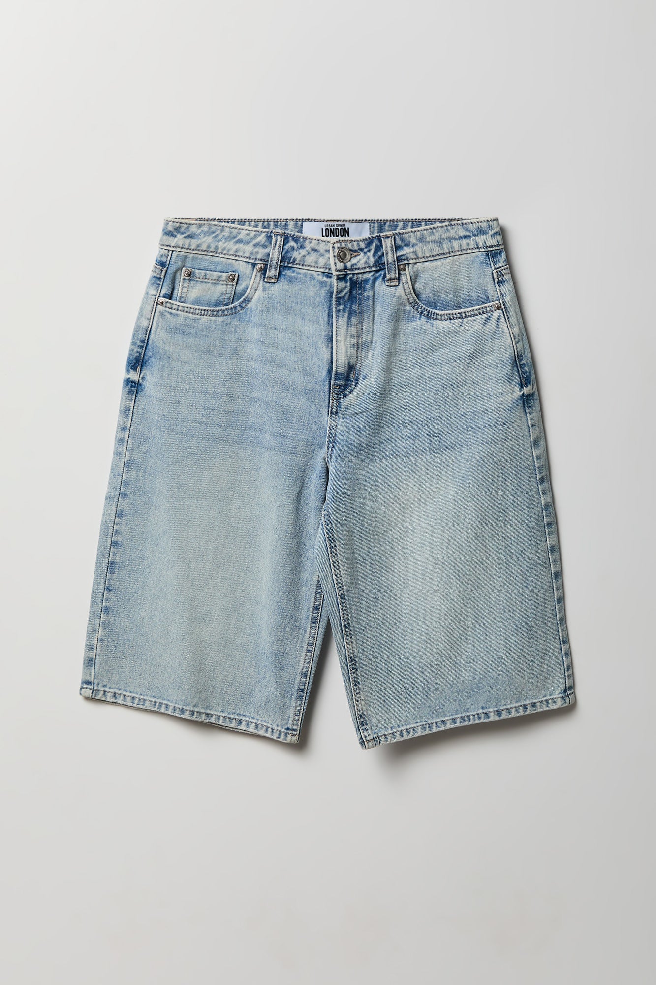 Low Rise Baggy Light Jort 13"