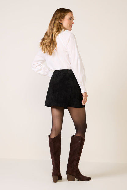 Ciera Suede Mini Skirt