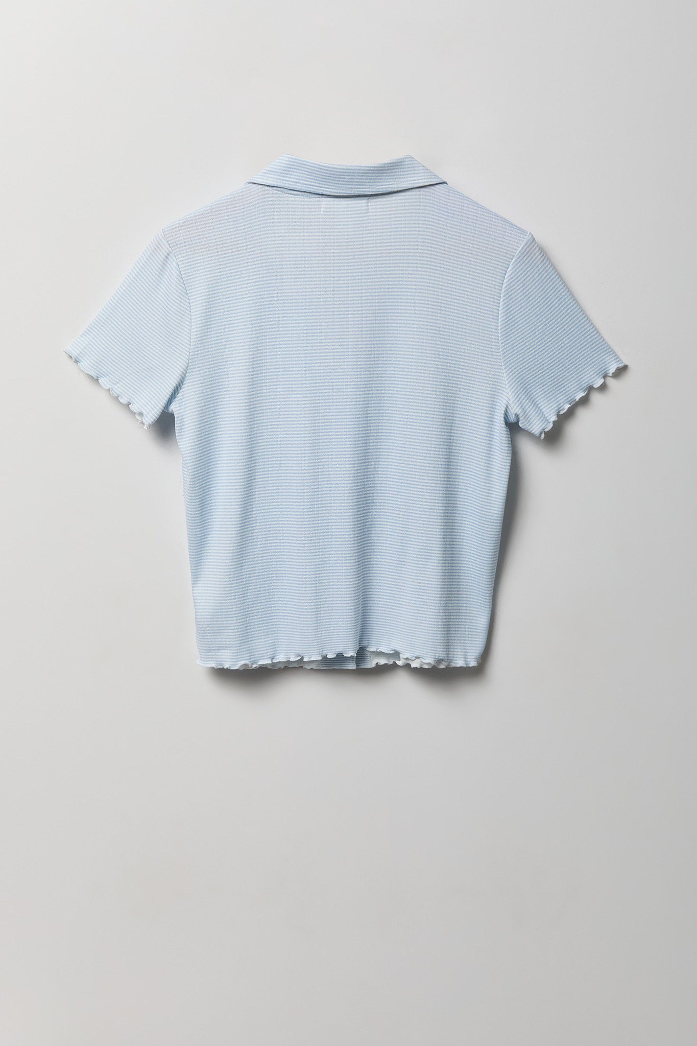 Pointelle Button-Up Top & Short Pajama Set