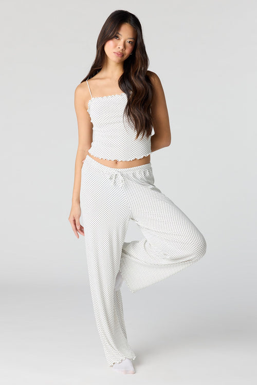 Pointelle Tank & Pant Pajama Set