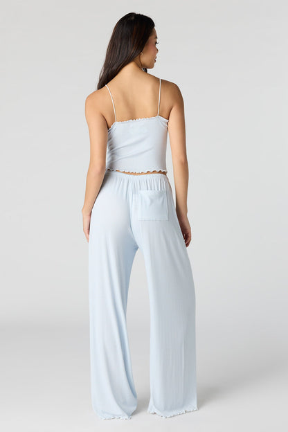 Pointelle Tank & Pant Pajama Set