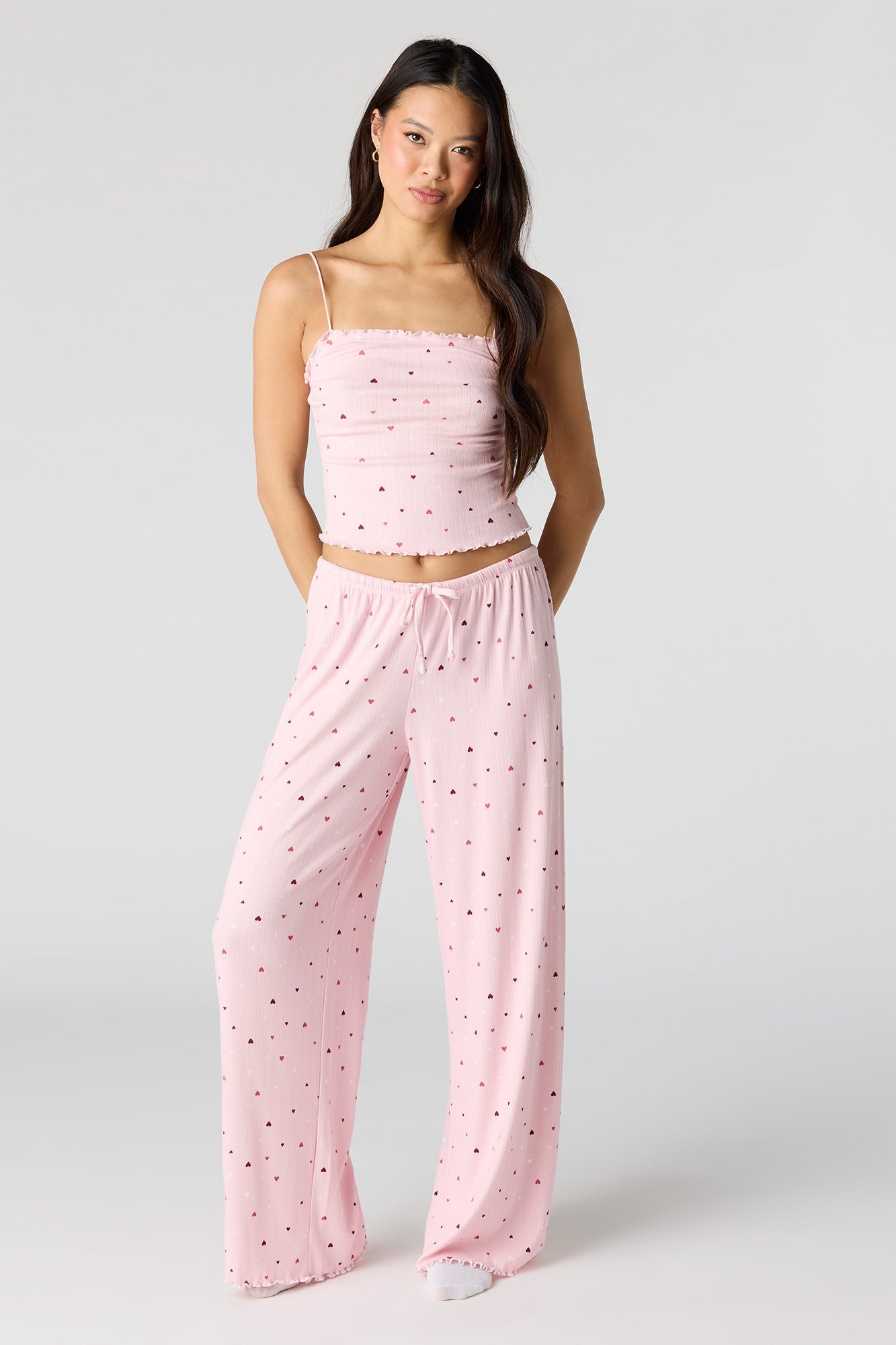 Pointelle Tank & Pant Pajama Set