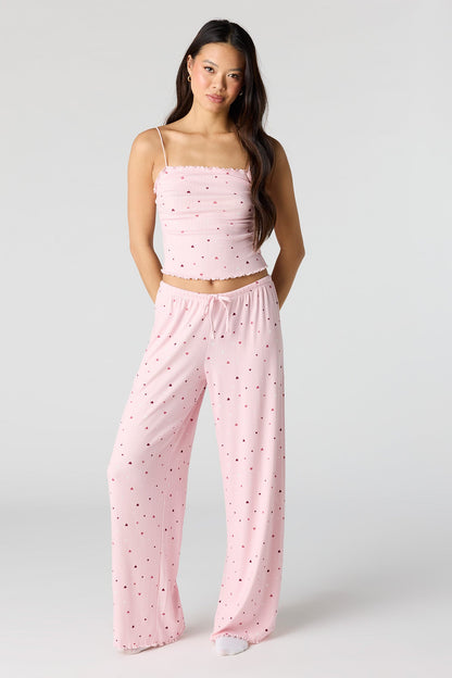 Pointelle Tank & Pant Pajama Set