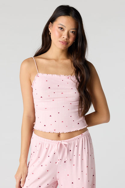 Pointelle Tank & Pant Pajama Set