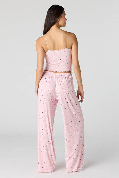 Pointelle Tank & Pant Pajama Set
