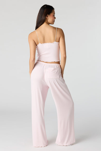 Pointelle Tank & Pant Pajama Set