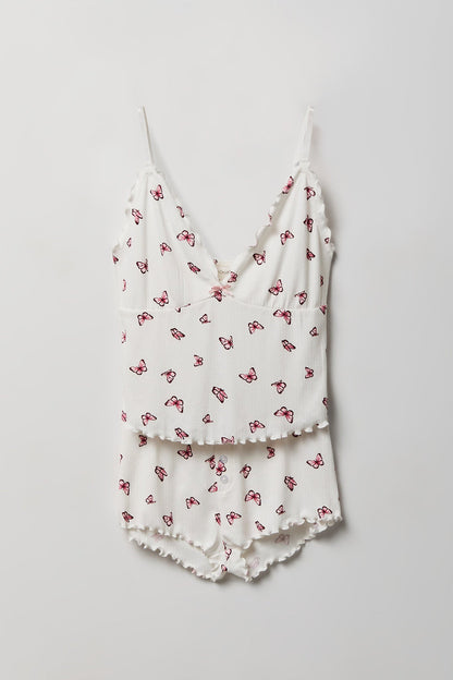 Pointelle Tank & Short Pajama Set