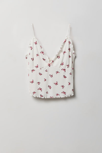 Pointelle Tank & Short Pajama Set