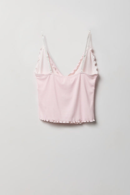 Pointelle Tank & Short Pajama Set