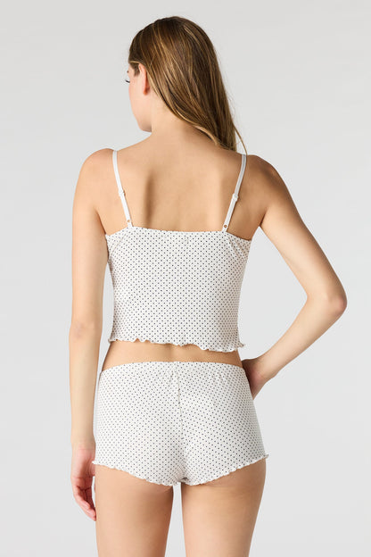 Pointelle Tank & Short Pajama Set