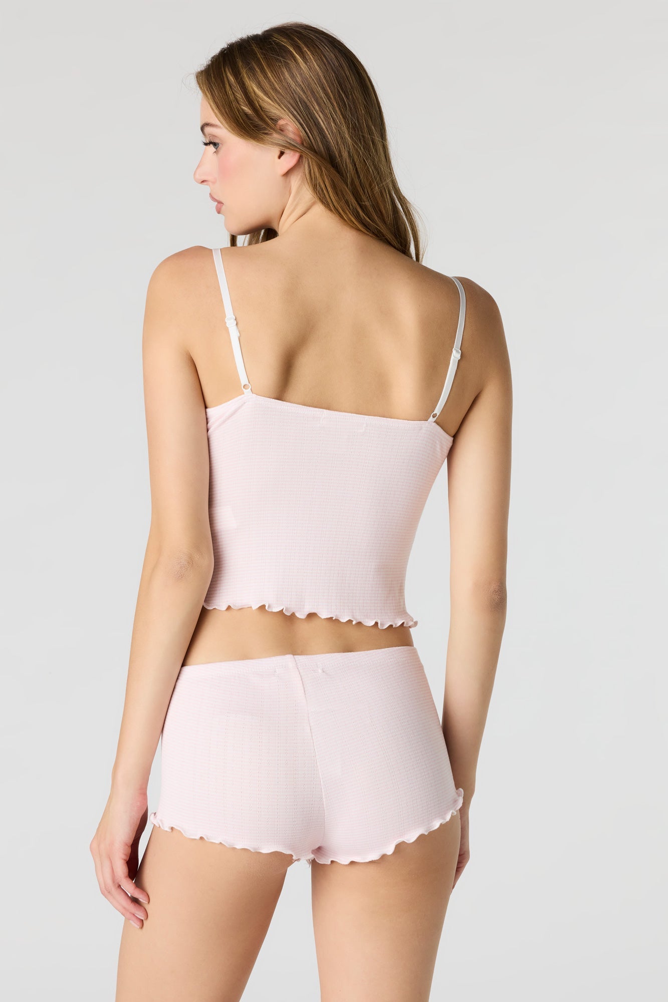 Pointelle Tank & Short Pajama Set
