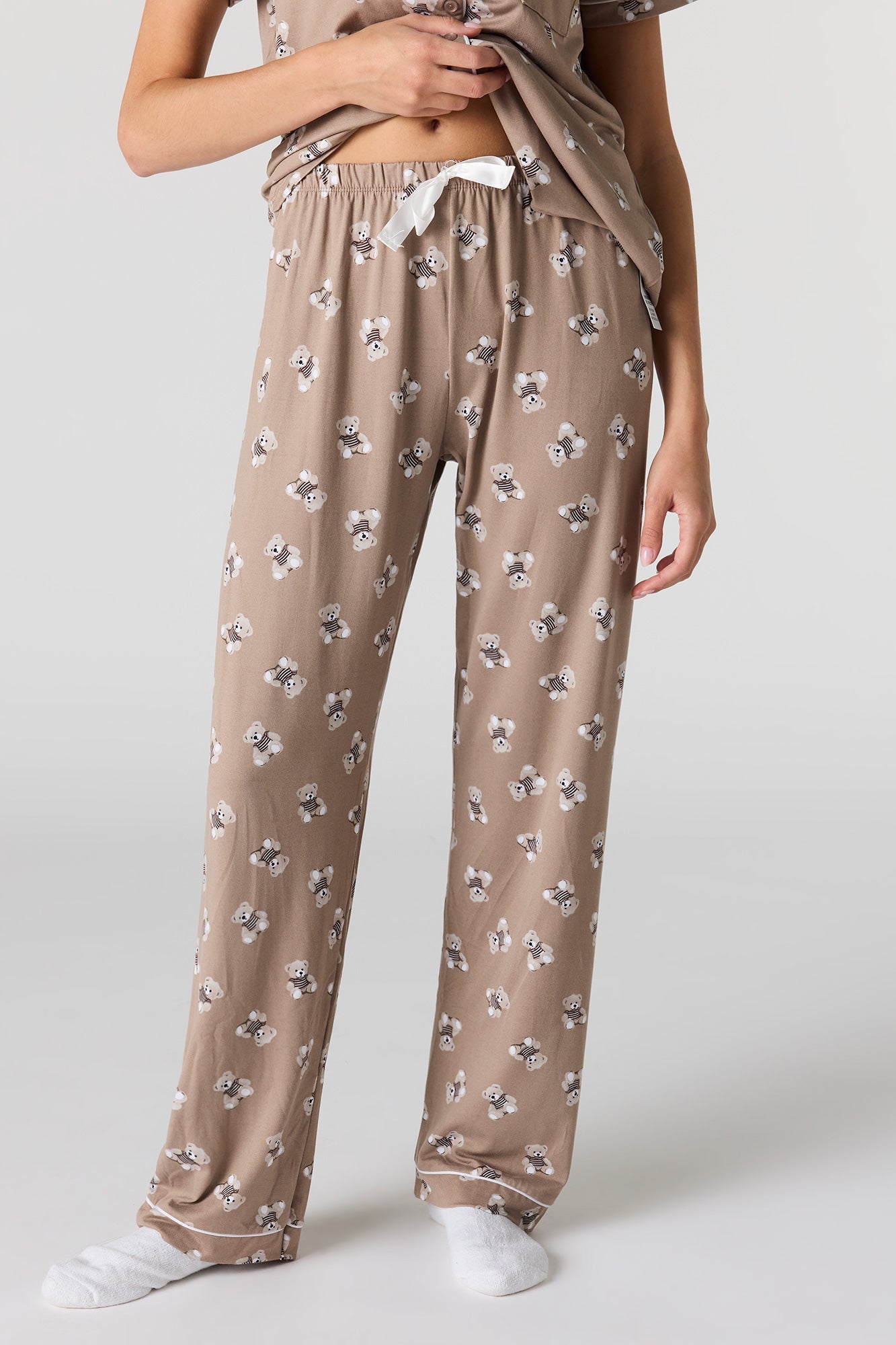 Button-Up Top & Pant Pajama Set