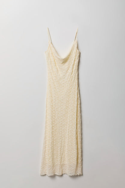 Braless Lace Maxi Dress