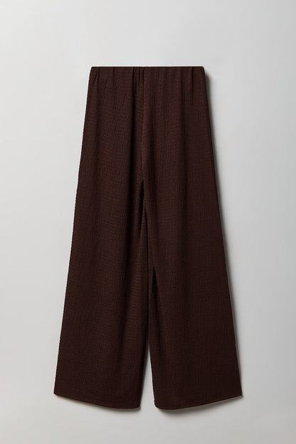 Popcorn Wide Leg Pant