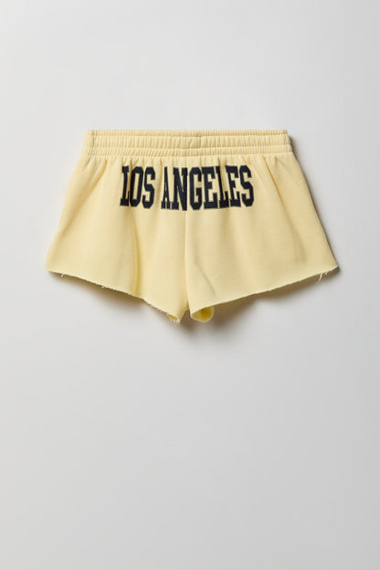 Fleece Graphic Shortie 2"