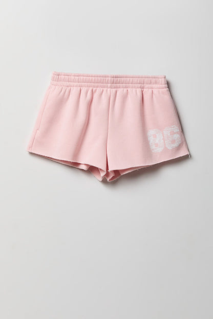 Fleece Graphic Shortie 2"
