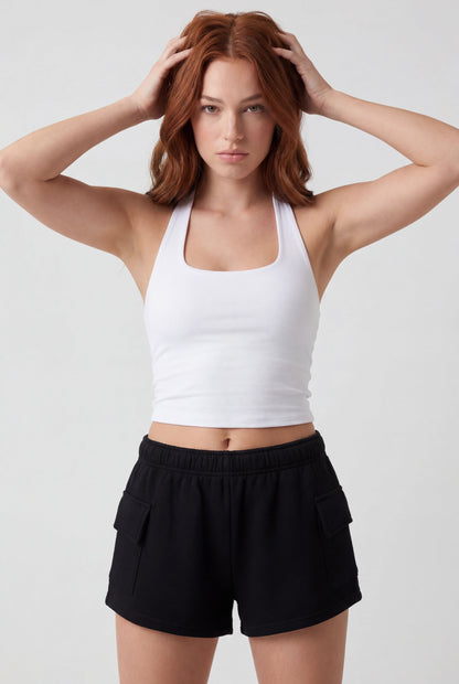 Fleece Cargo Shortie