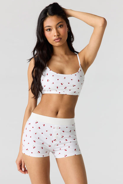 Tank & Boxer Short Pajama Set