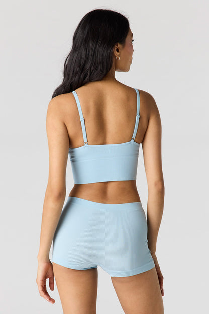 Seamless Ribbed Boy Short (2 Pack)
