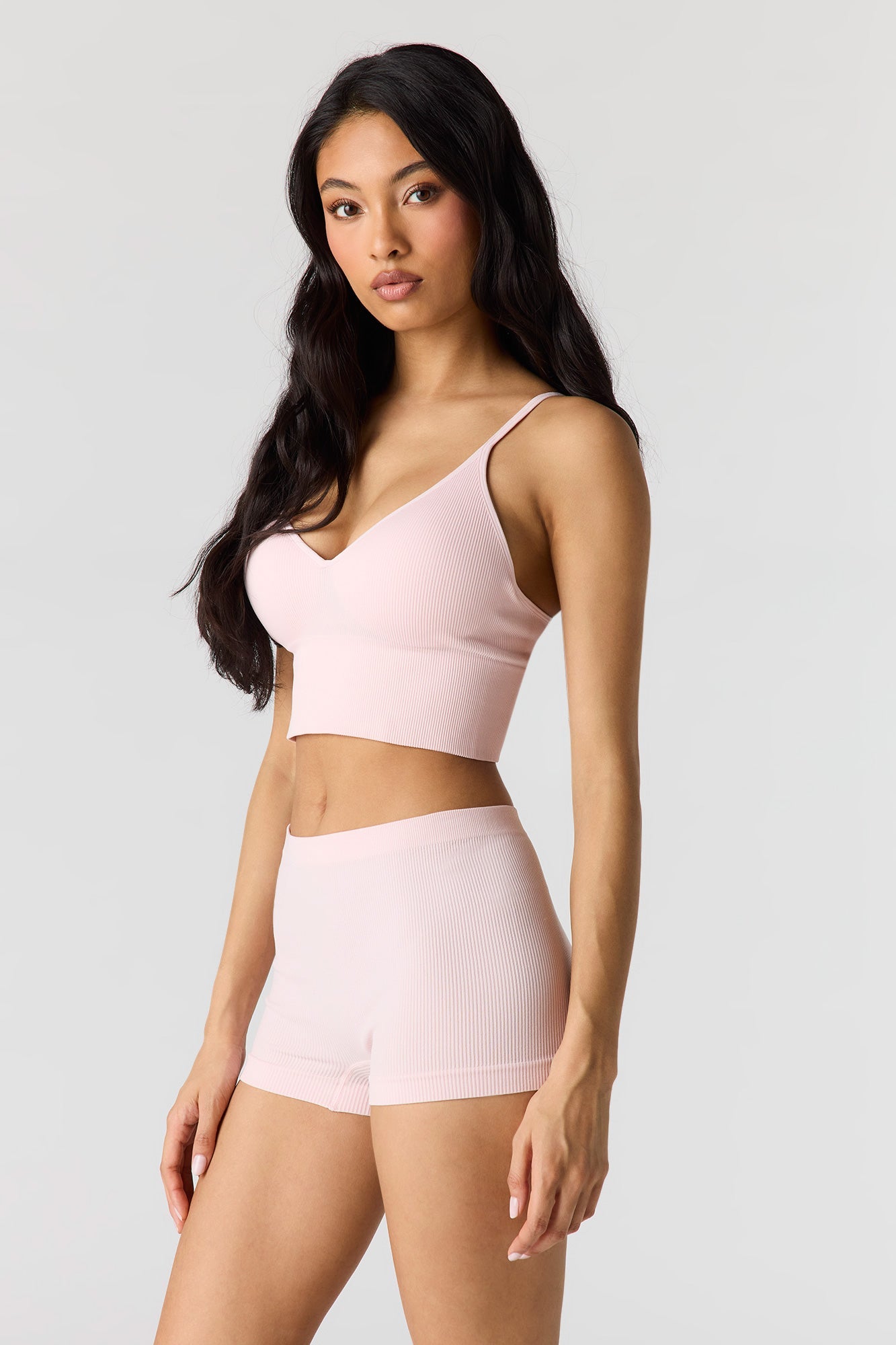 Seamless Ribbed Boy Short (2 Pack)