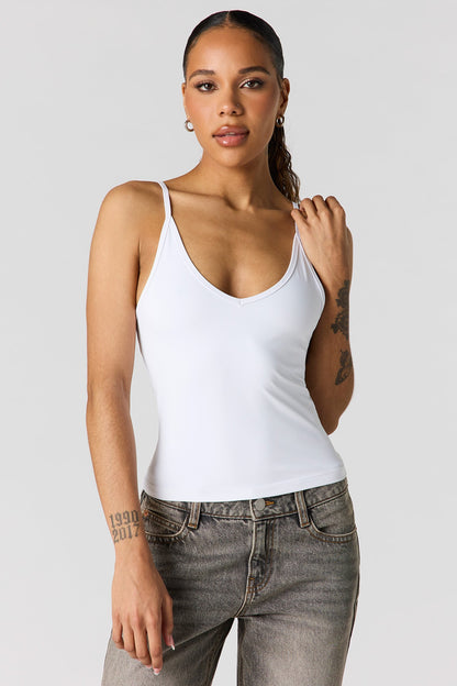 Luxe Heavy Contour V-Neck Cami