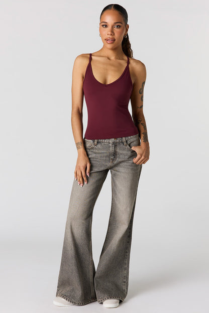 Luxe Heavy Contour V-Neck Cami