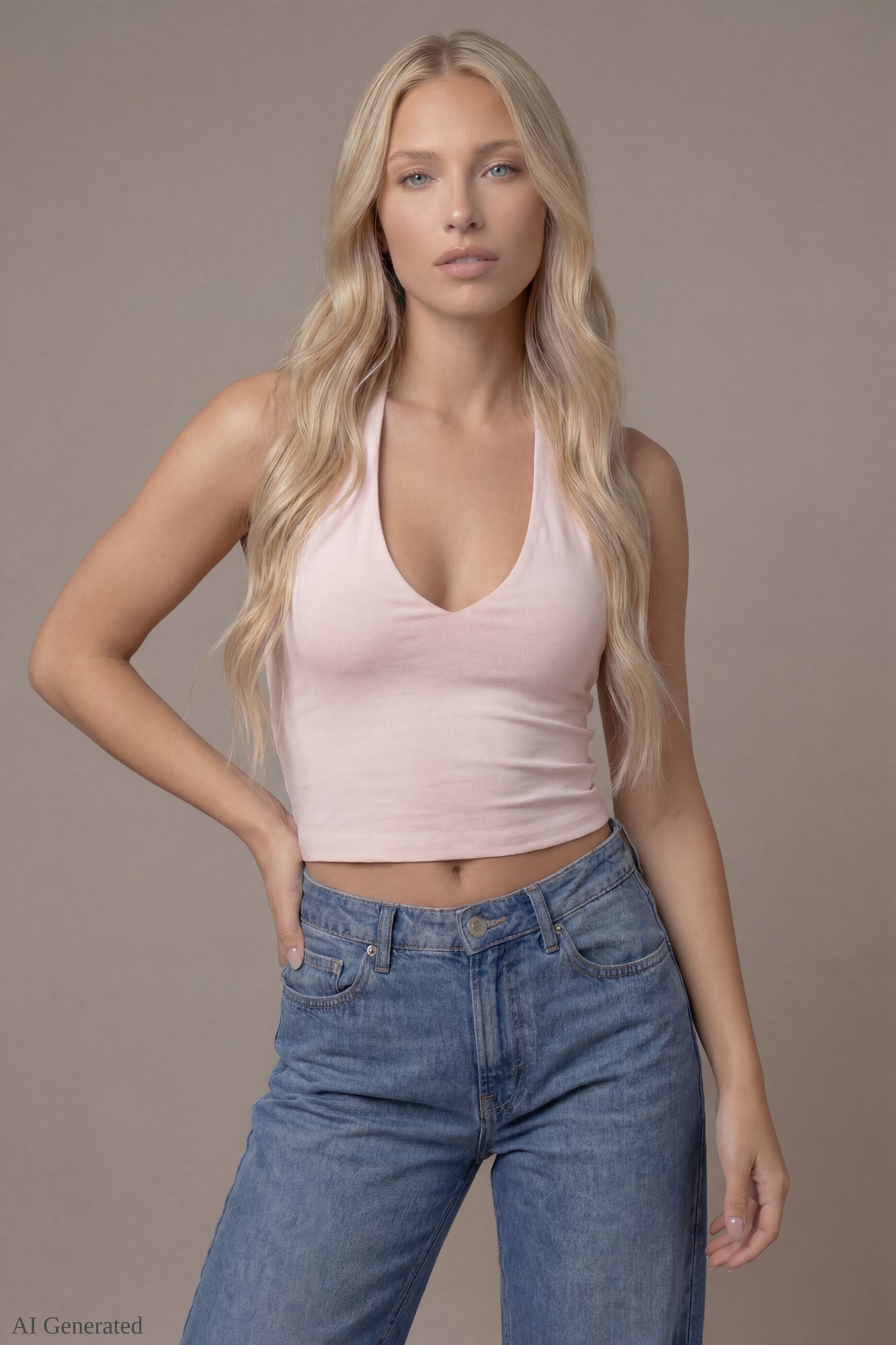 Soft Contour Halter Top