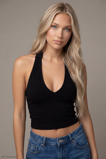 Soft Contour Halter Top