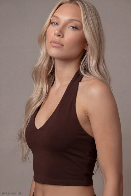 Soft Contour Halter Top