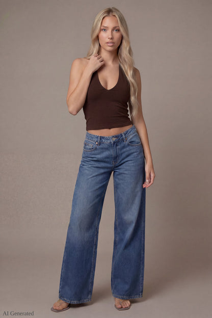 Soft Contour Halter Top