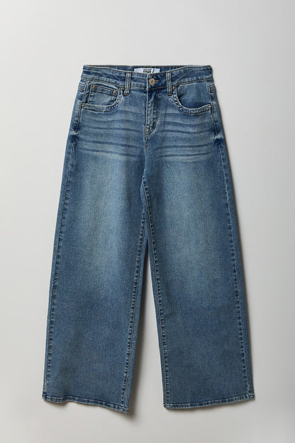 Stretch Mid Rise Super Baggy Medium Jean