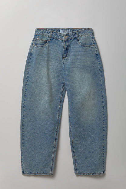 Low Rise Barrel Vintage Medium Jean