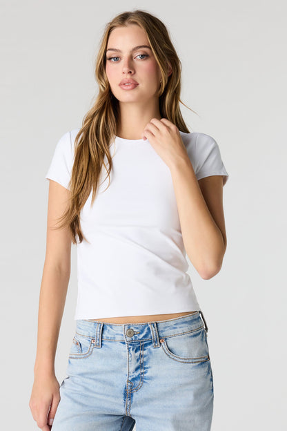 Luxe Heavy Contour Crew T-Shirt