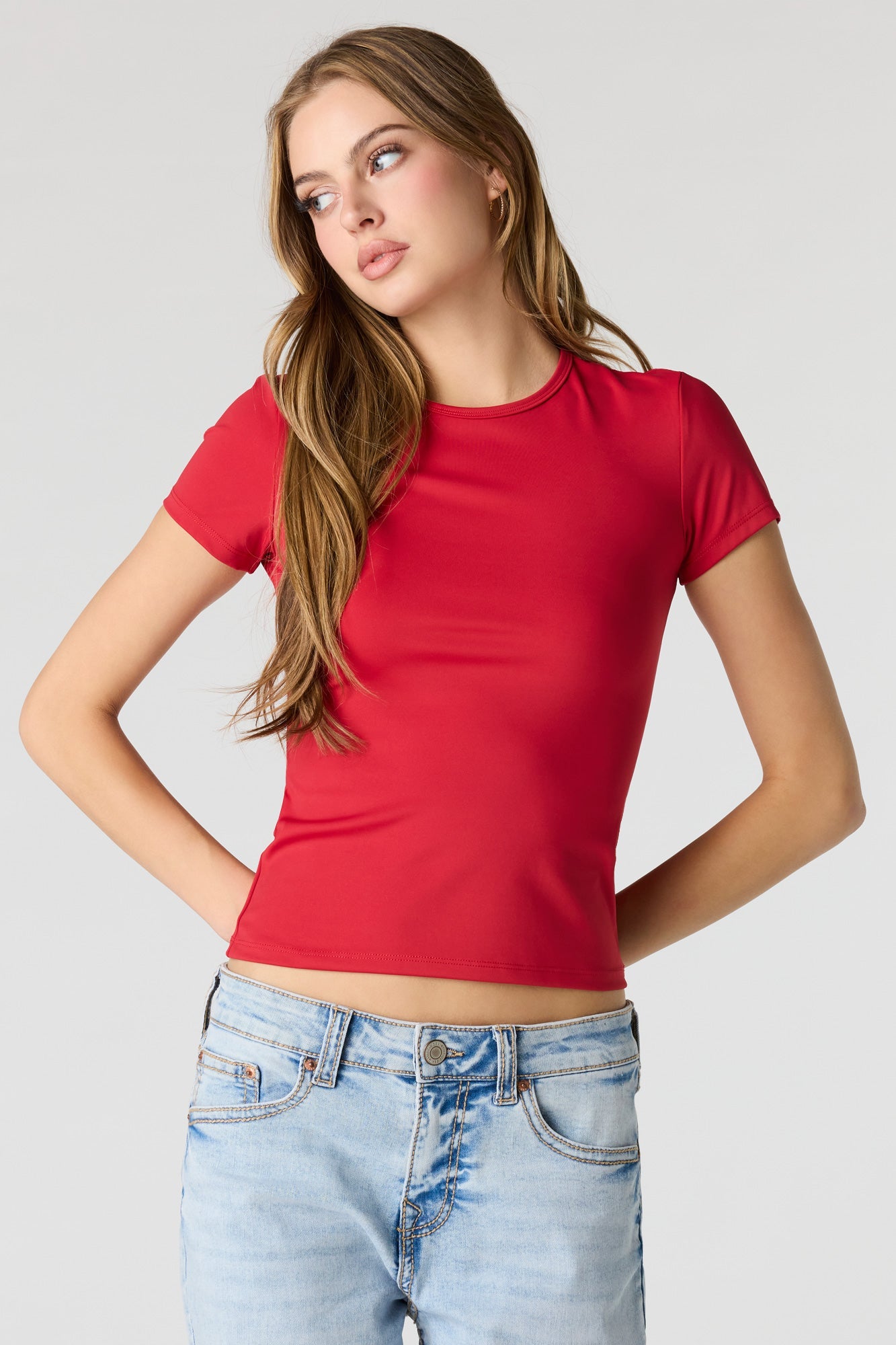 Luxe Heavy Contour Crew T-Shirt