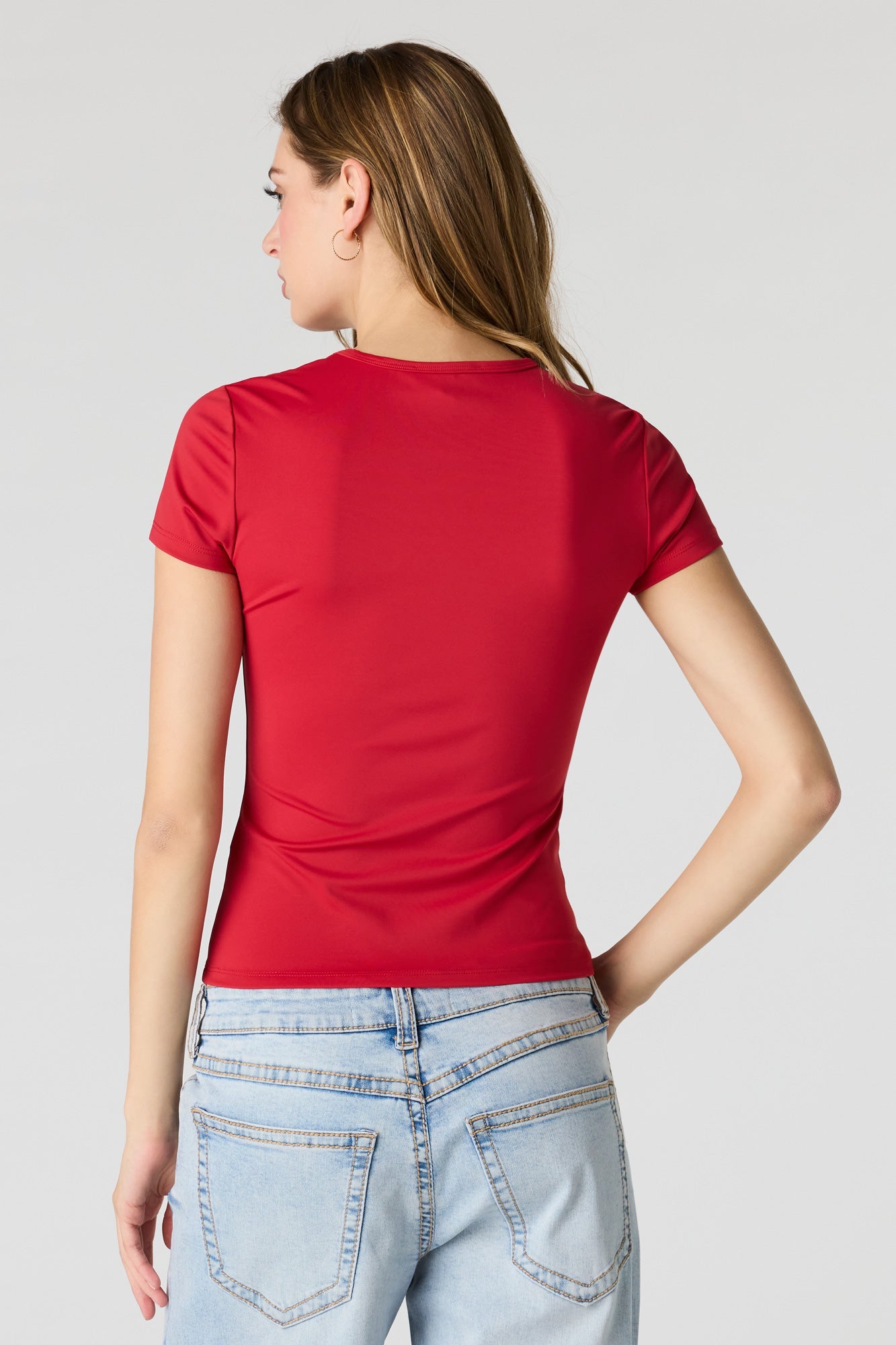 Luxe Heavy Contour Crew T-Shirt