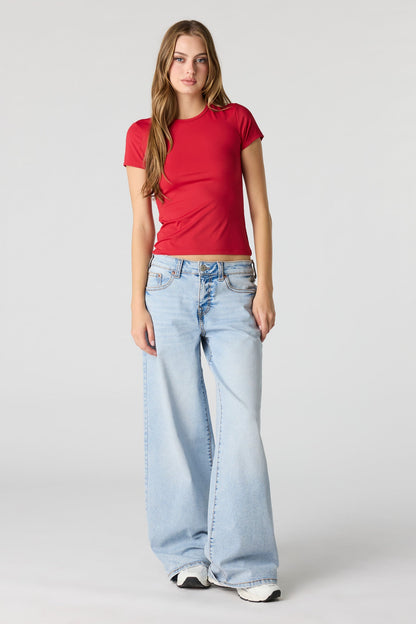 Luxe Heavy Contour Crew T-Shirt