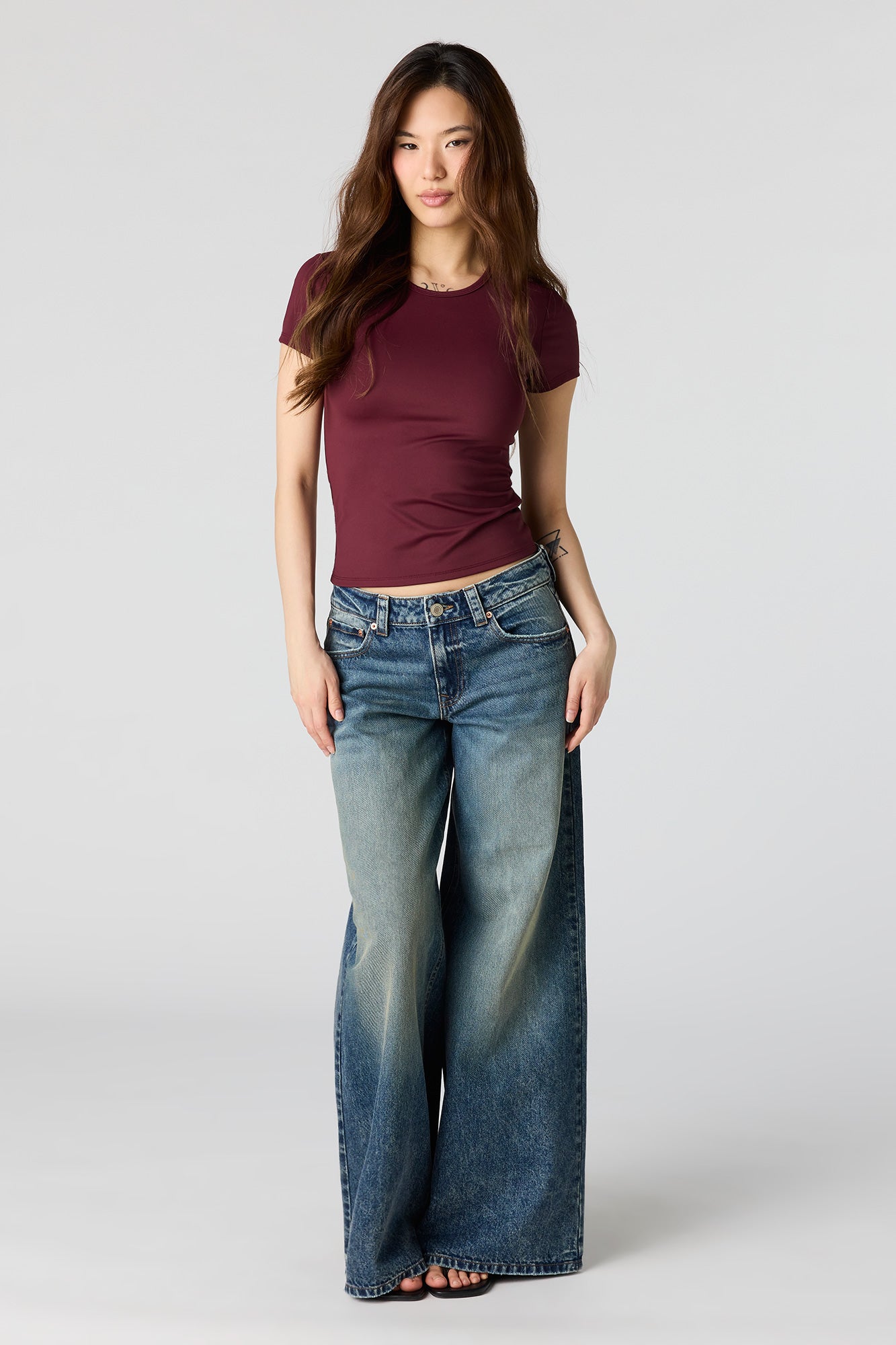 Luxe Heavy Contour Crew T-Shirt