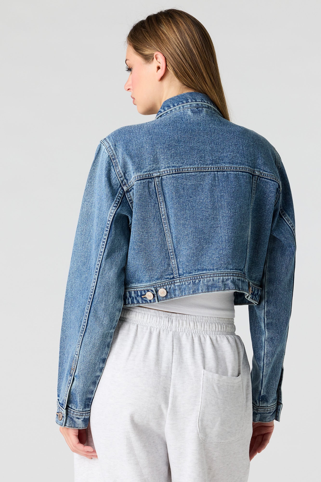 Cropped Denim Jacket