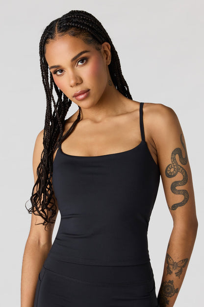 Active High Density Scoop Neck Tank