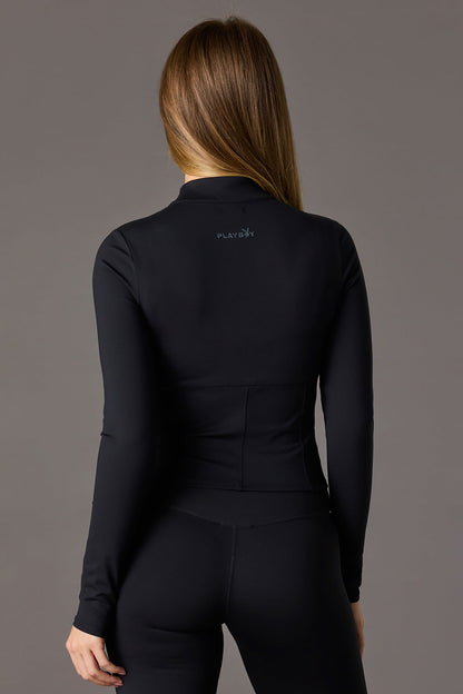 Playboy Active Zip Corset Jacket