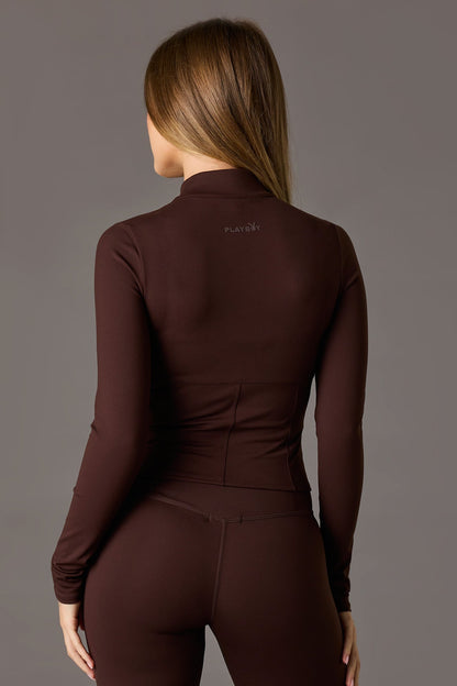 Playboy Active Zip Corset Jacket