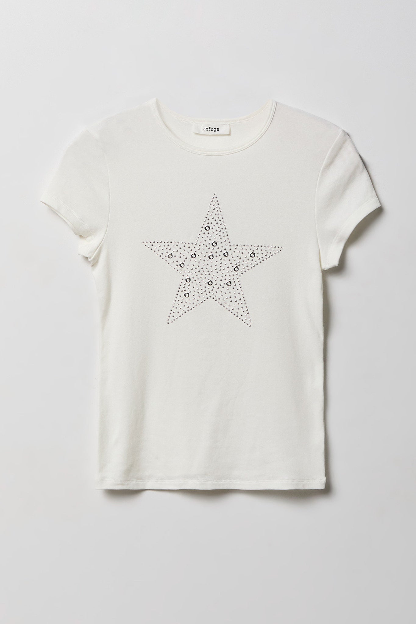 Graphic Ribbed T-Shirt