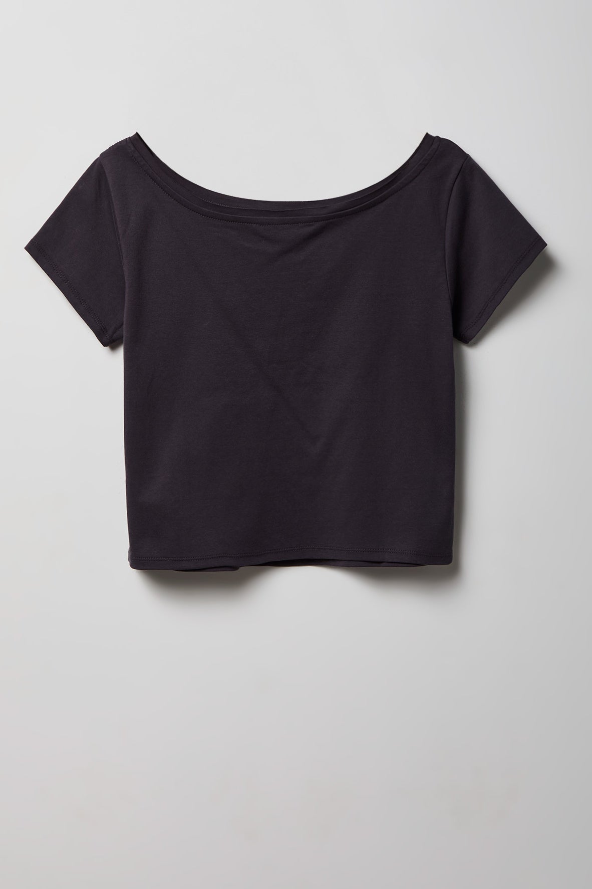 Off Shoulder Graphic T-Shirt