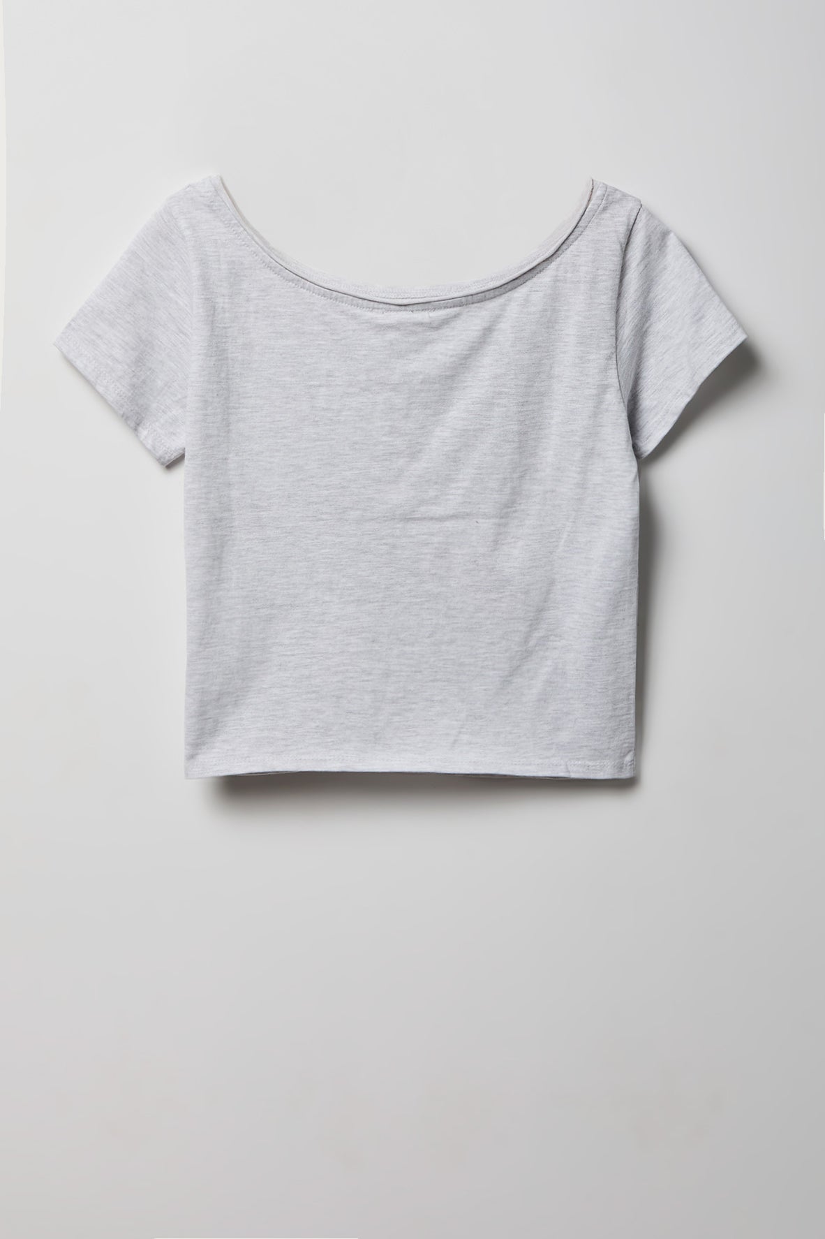 Off Shoulder Graphic T-Shirt
