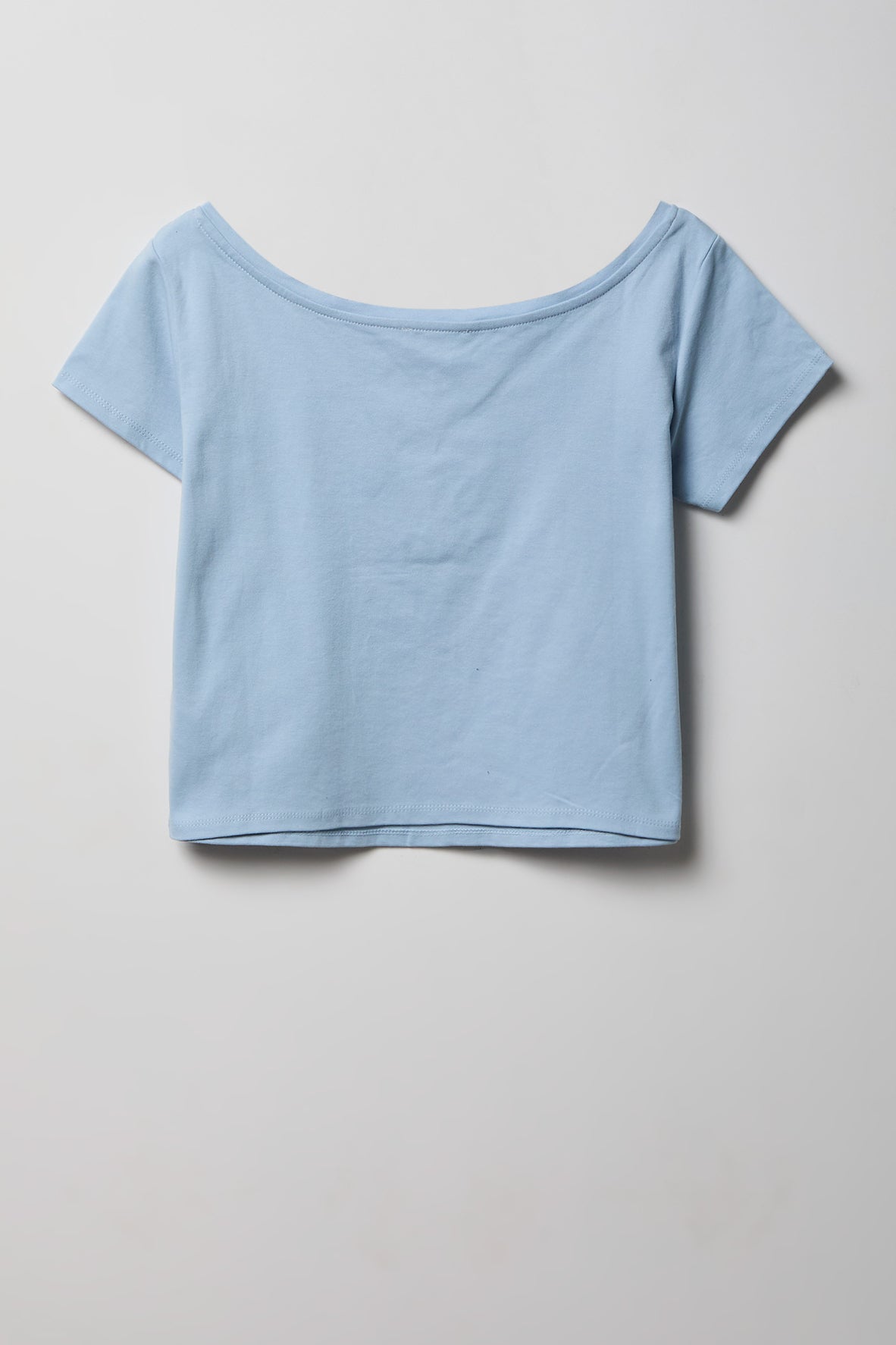 Off Shoulder Graphic T-Shirt