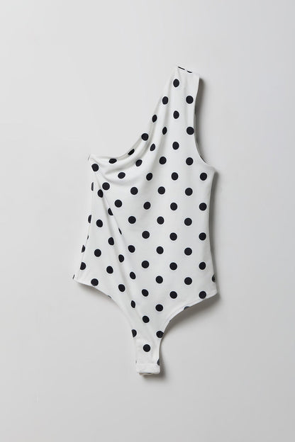 Soft Contour One Shoulder Bodysuit