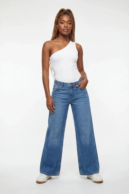Soft Contour One Shoulder Bodysuit