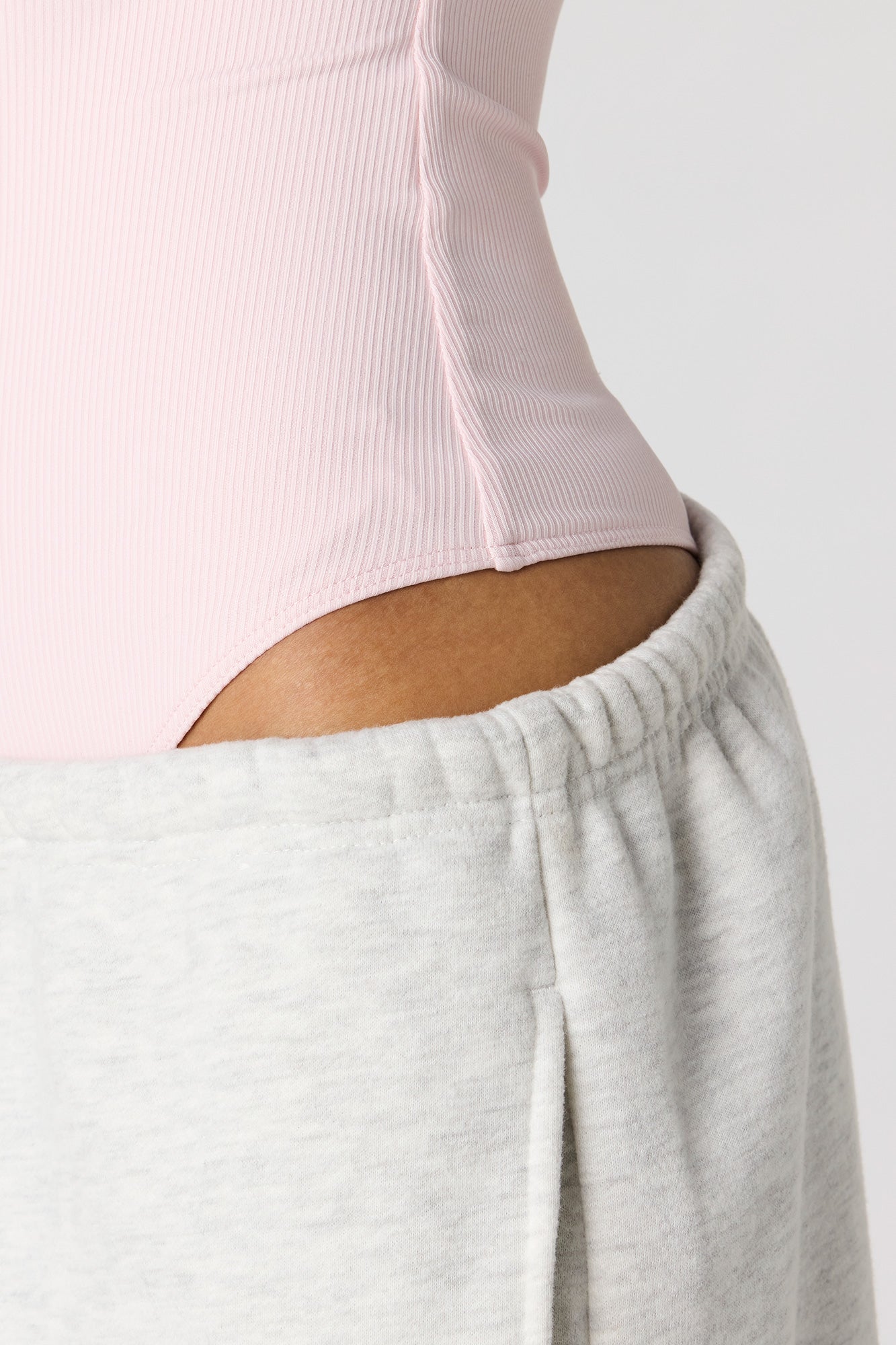 Contour Ribbed Square Neck Bodysuit