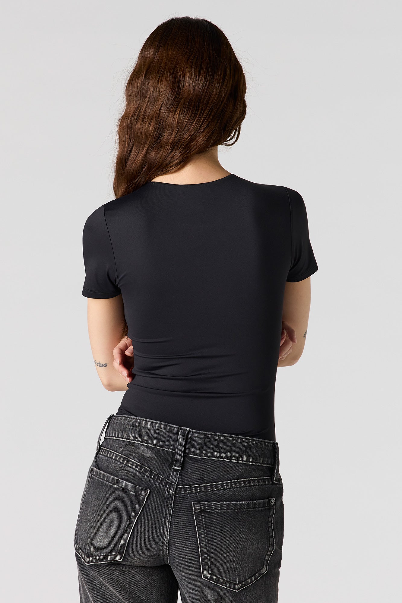Contour Crewneck Short Sleeve Bodysuit