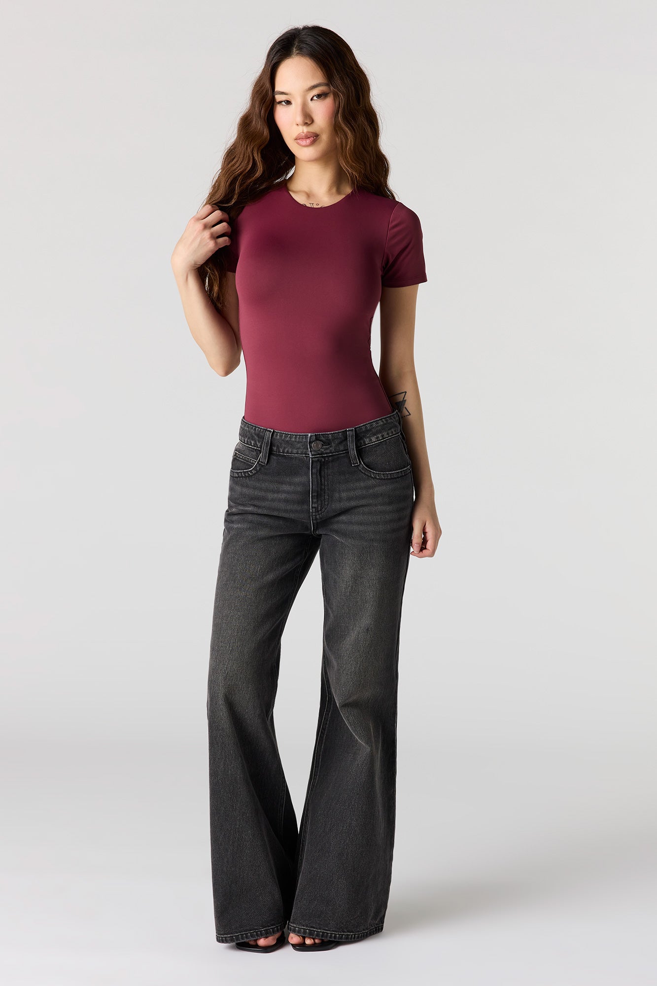Contour Crewneck Short Sleeve Bodysuit